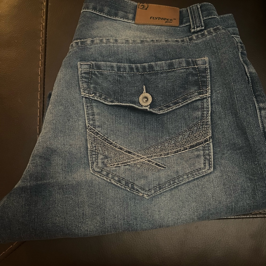 Flypaper Mens Blue Jeans